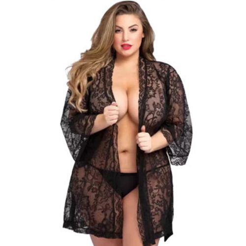 Night Dress black net gown Nighty with Panty Nightgown Transparent nightwear